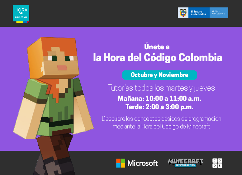 Programemos un millón de líneas en “La Hora del Código Colombia 2021"